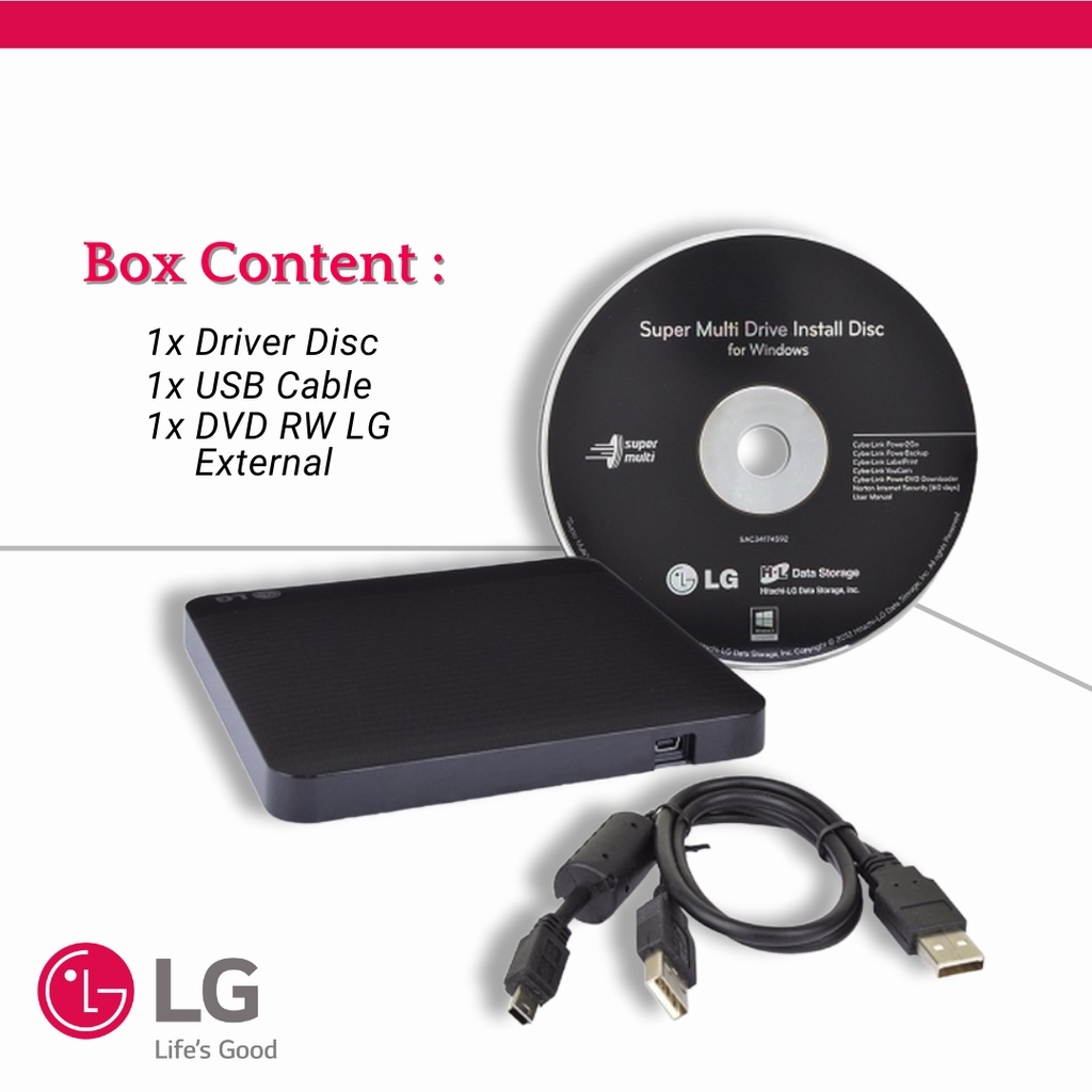 DVD External LG (DVD-RW) Slim