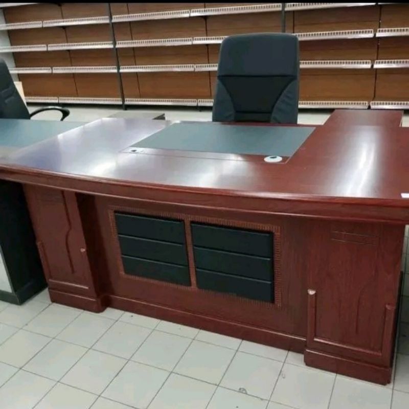 Meja Kantor Direktur Jati Jepara 180x80x80