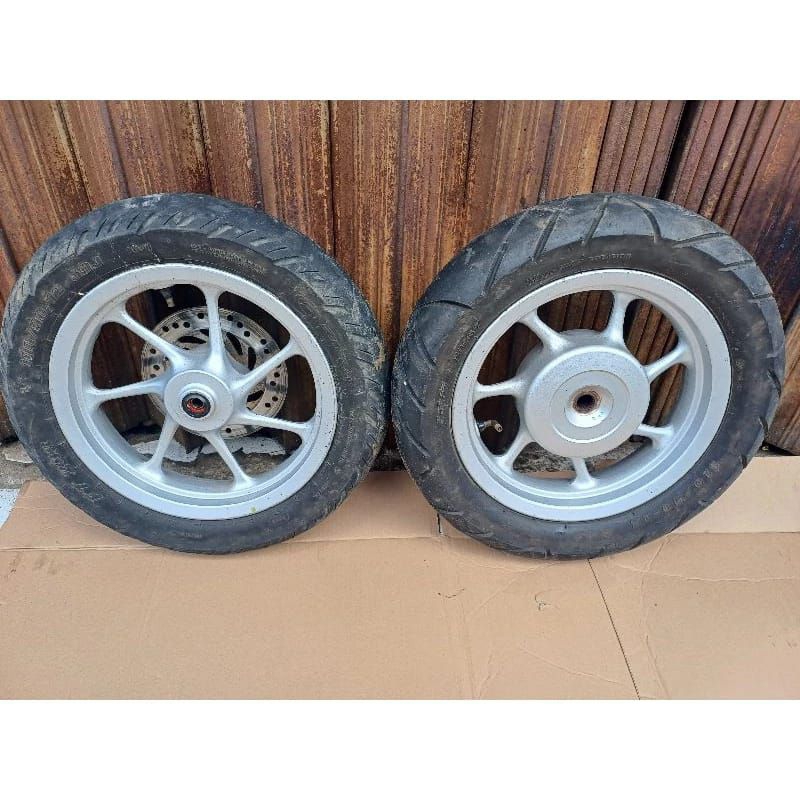 velg pelek motor scoopy donat ring 12+ ban original cabutan