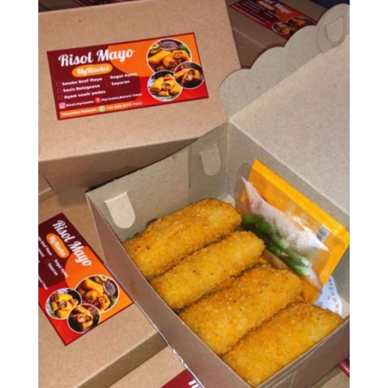 

TERLARIS !! Risoles Sayur (Frozen Pack) Isi 5. Rasa Premium
