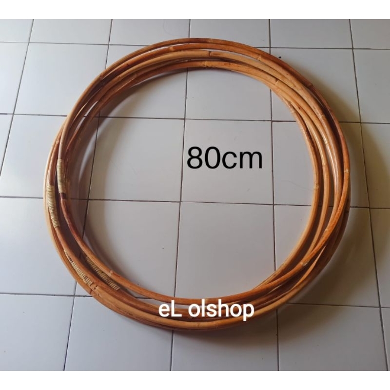 Holahop Hulahop Holahoop Hulahoop Hula hoop Rotan diameter 80cm pengecil pinggang