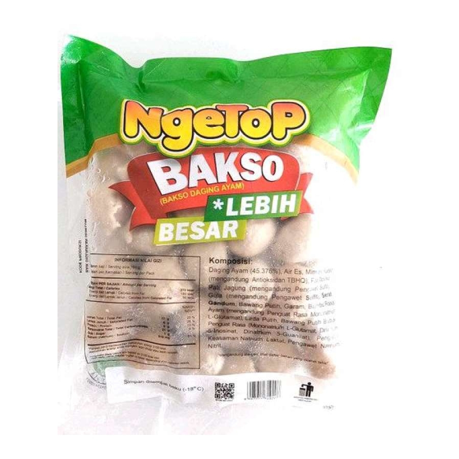 

NGETOP BAKSO BESAR 500 GR ISI 50 pcs • BAKSO AYAM