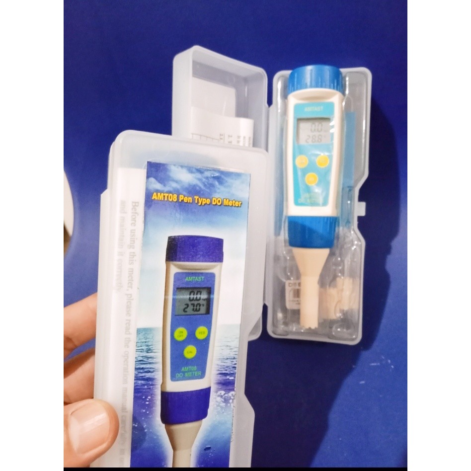 Waterproof Portable DO Meter Amtast MT-08