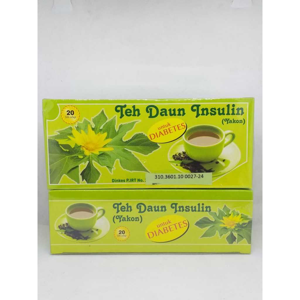 

Teh Celup Daun Insulin (Yakon) | Untuk Diabetes