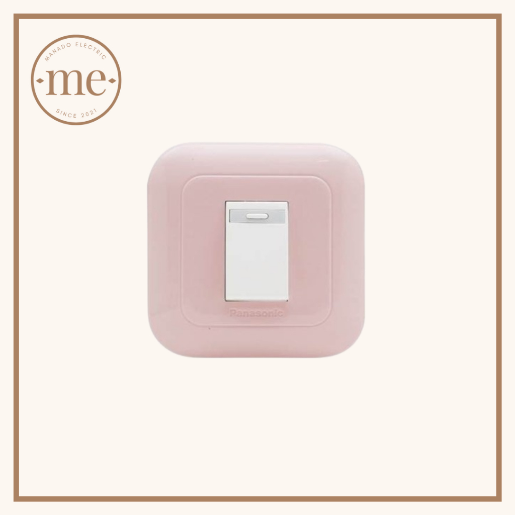 Saklar IB Engkel Panasonic Pastel Pink