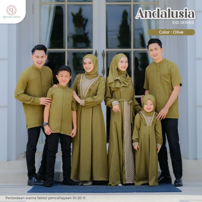 Sarimbit Andalusia (Olive) Couple Family