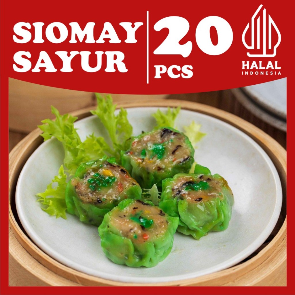 

Dimsum Frozen Food Premium Halal Siomay Sayur Tanpa Pengawet Murah dan Enak
