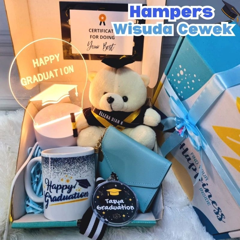 Hampers Wisuda Mug / Kado Wisuda Cewek Mug Custom