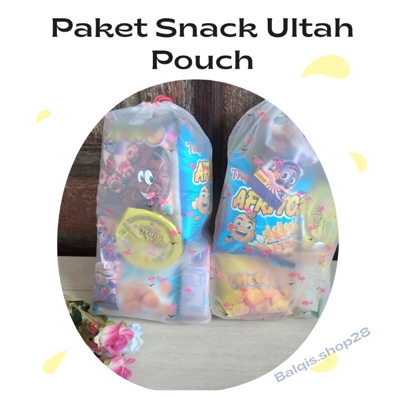 

[Bisa Instant] Paket Snack Mini Ultah Pouch /Birthday Murah