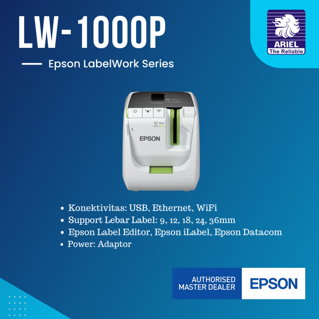 

Printer Label Epson LW-1000P Wireless