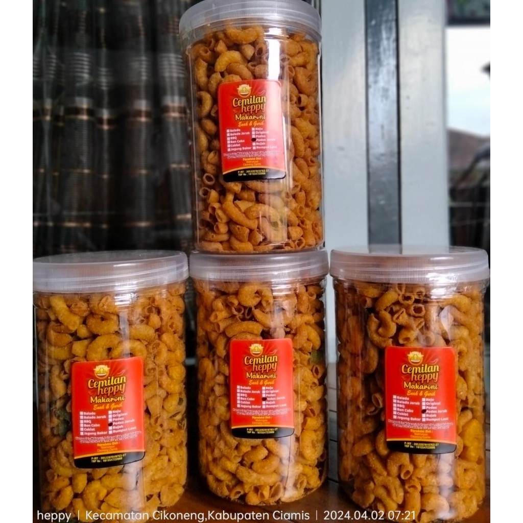 

Makaroni toples nikmat lezat gurih