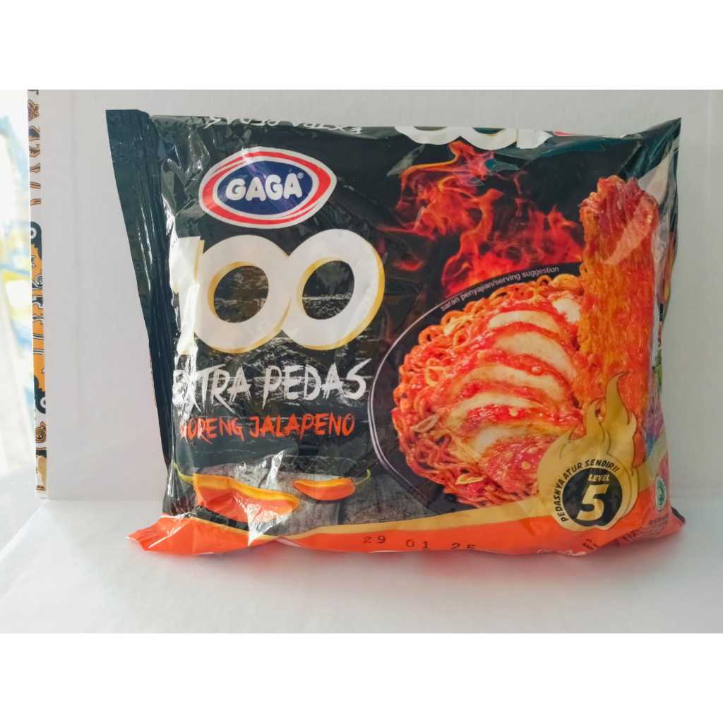 

GAGA 100 EXTRA PEDAS GORENG JALAPENO 85G
