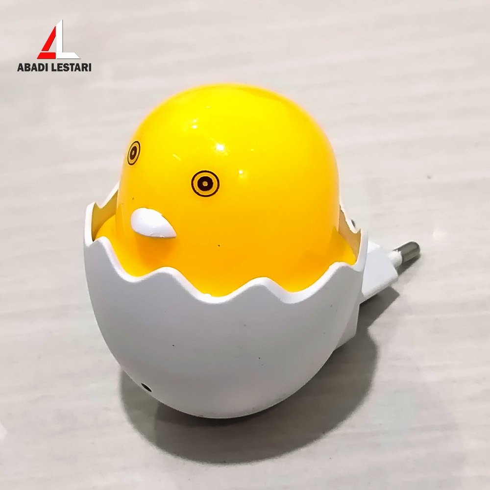 LAMPU TIDUR LED MODEL TELUR AYAM SENSOR CAHAYA / LAMPU TIDUR LED SENSOR CAHAYA