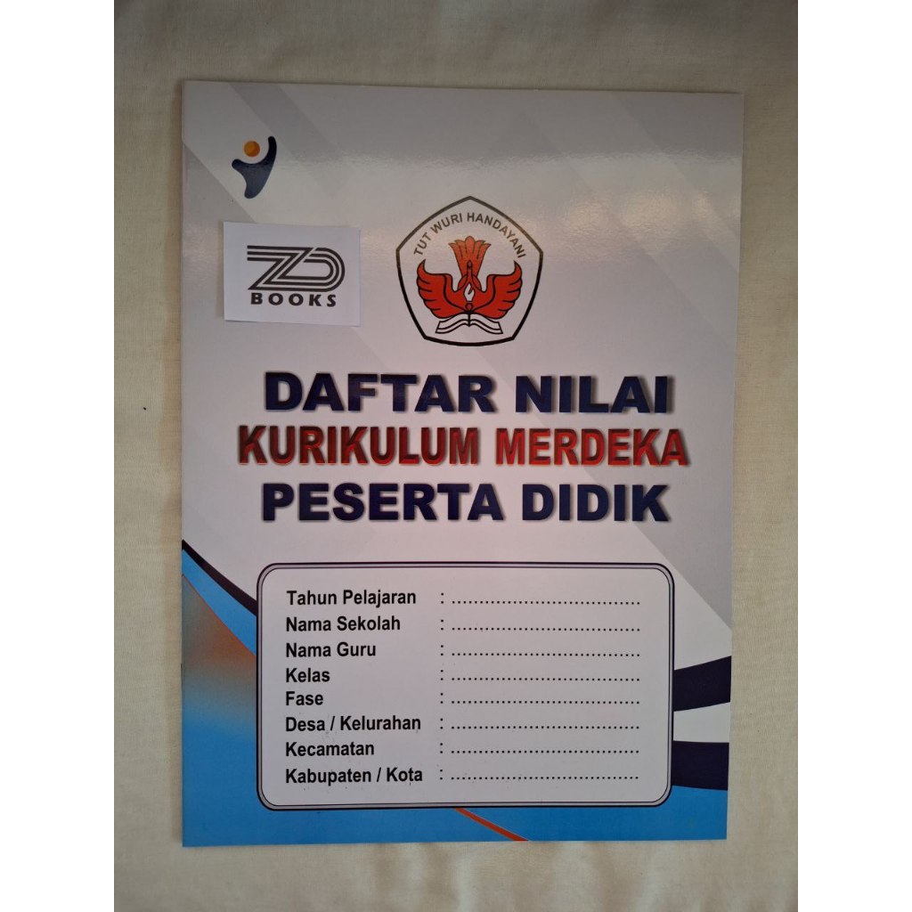 

Buku Daftar Nilai Peserta Didik Kurikulum Merdeka