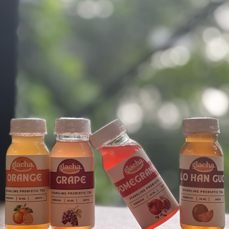 

Glacha Kombucha Soda Bundle of Joy 4 x 60ml