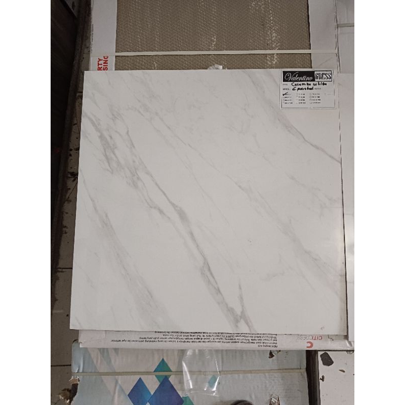 Granite 60x60 Colombo White | Blanco Gress | Glazed Polished