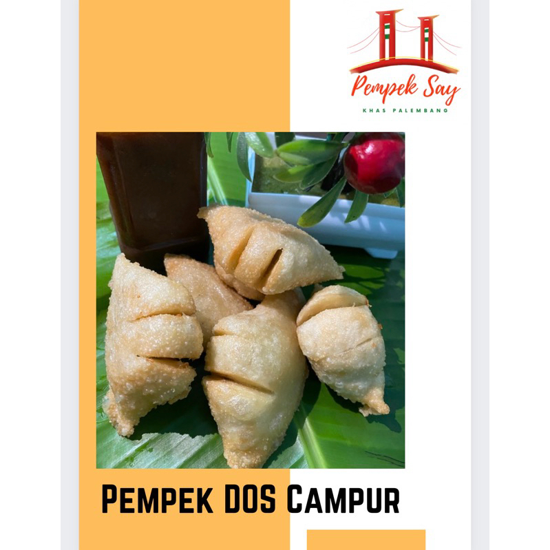 

Pempek DOS (Tanpa ikan)