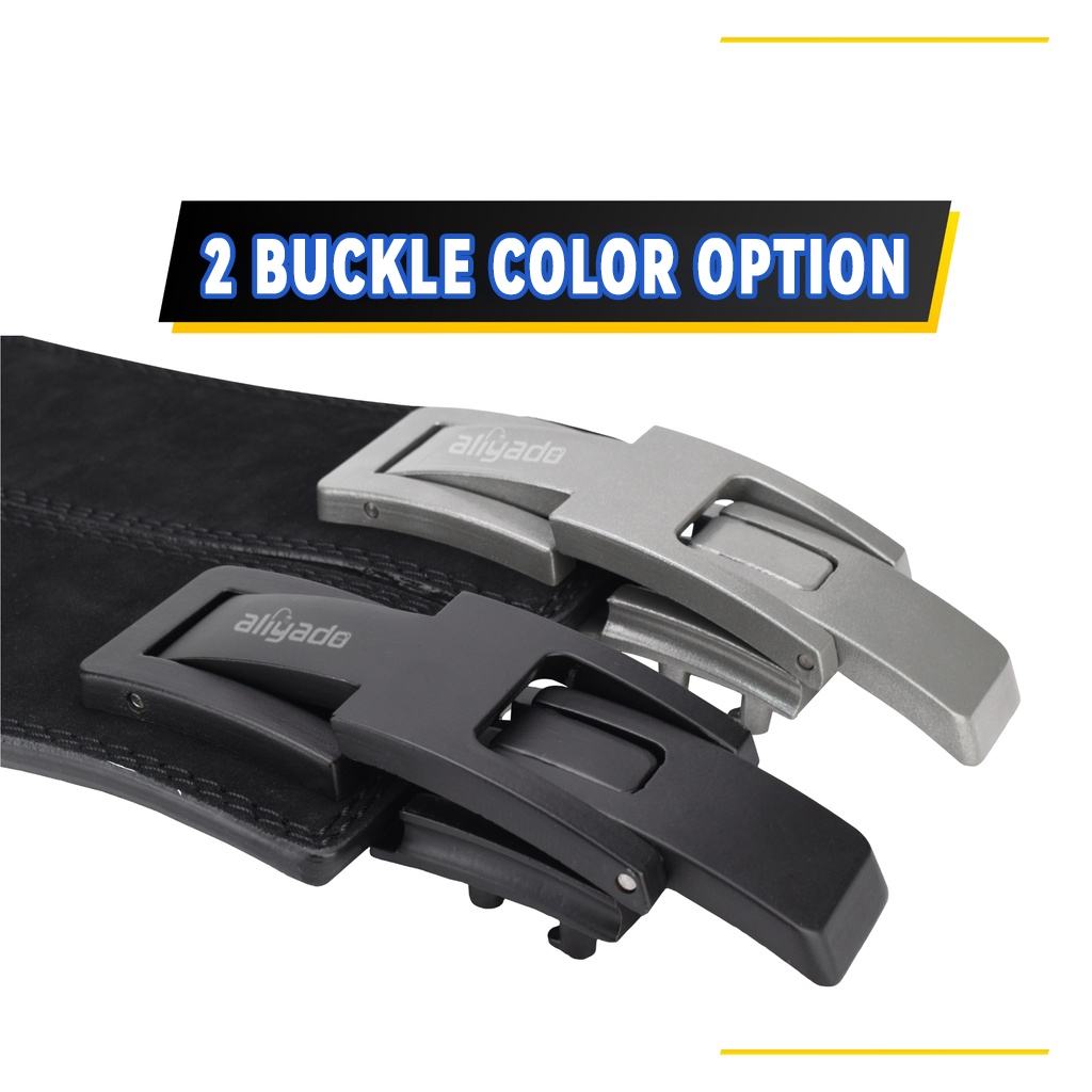 BEST SELLER LEVER BELT ALIYADO 13MM POWERLIFTING LEVER BELT SABUK FITNESS GYM POWERLIFTING SQUAT