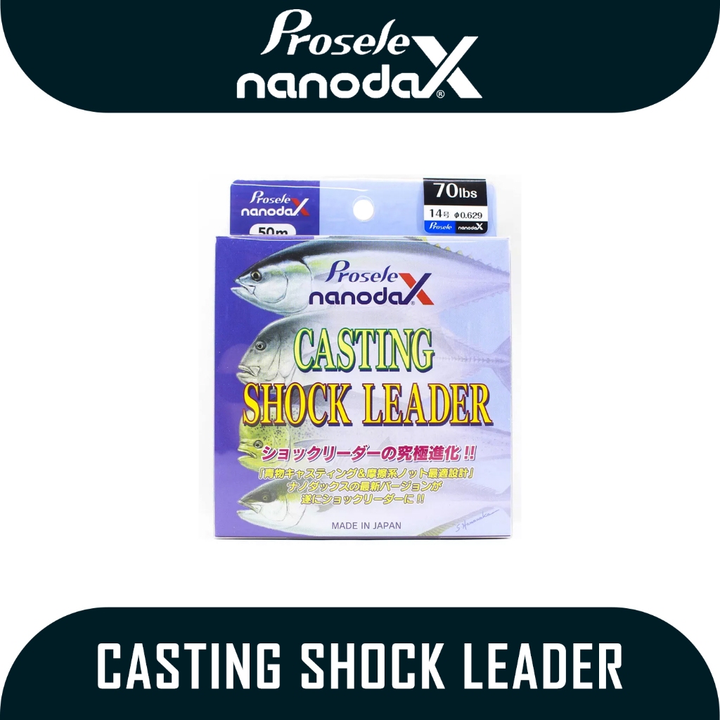 Senar Pancing Merk Prosele Nanodax Casting Shock Leader 50m