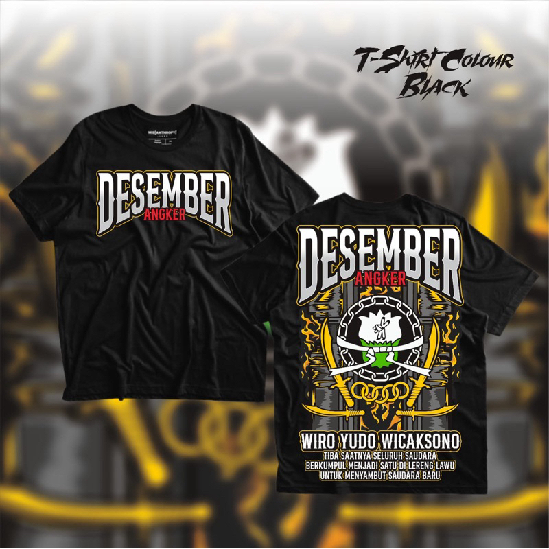 Kaos Perguruan Silat Cempaka Putih Desember Angker Sablon Dtf Premium Dengan Kualitas Terbaik