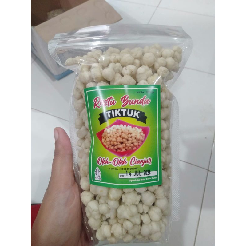 

tik tuk restu bunda netto 200gr