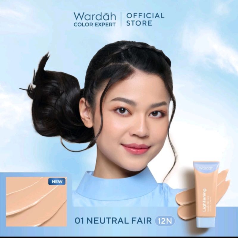 NEW! Wardah Lightening Fresh BB Tint 15ml - Base Makeup Super Ringan yang Diformulasikan