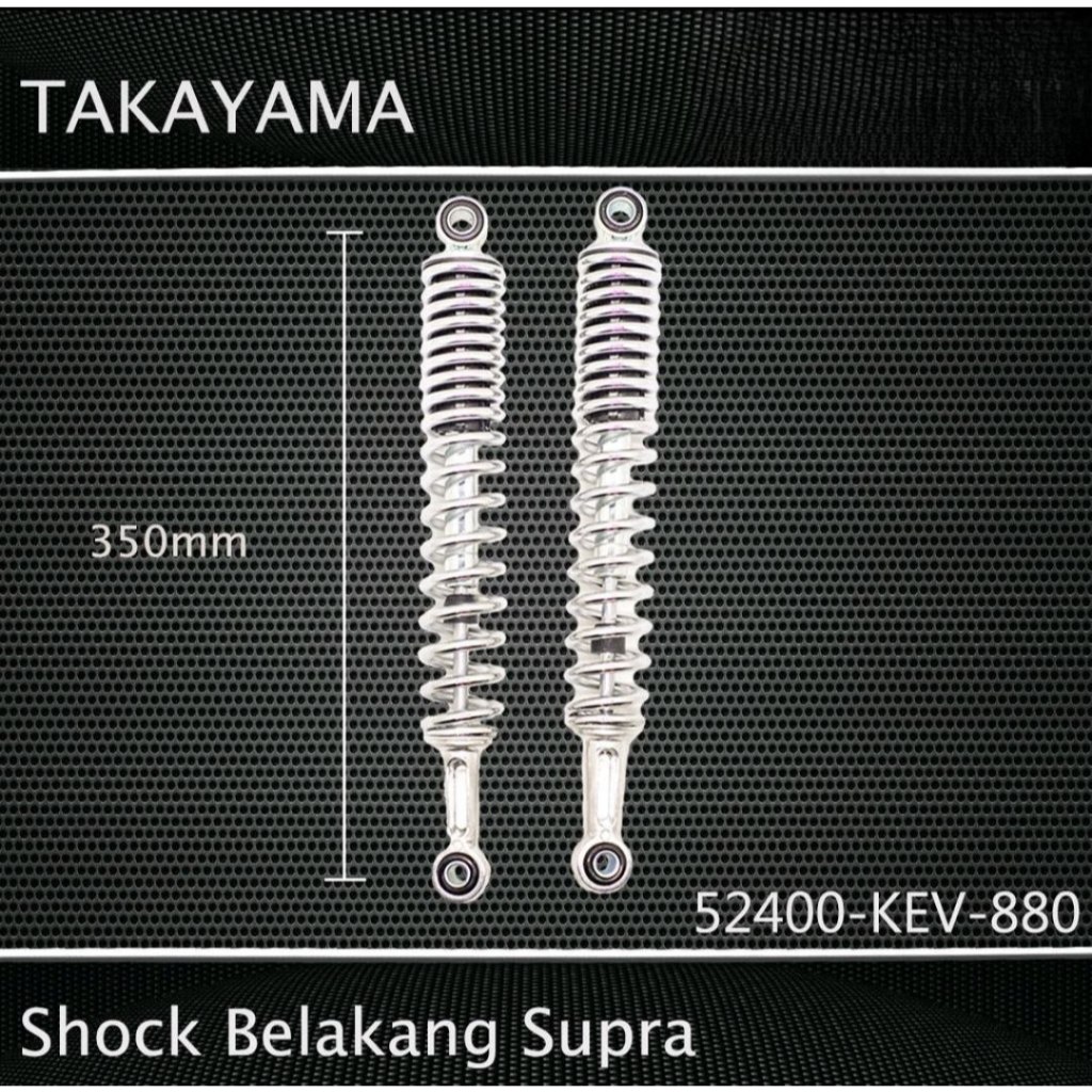 Shock Sok Breges Belakang KEV Supra X, Supra Fit Ori Tky