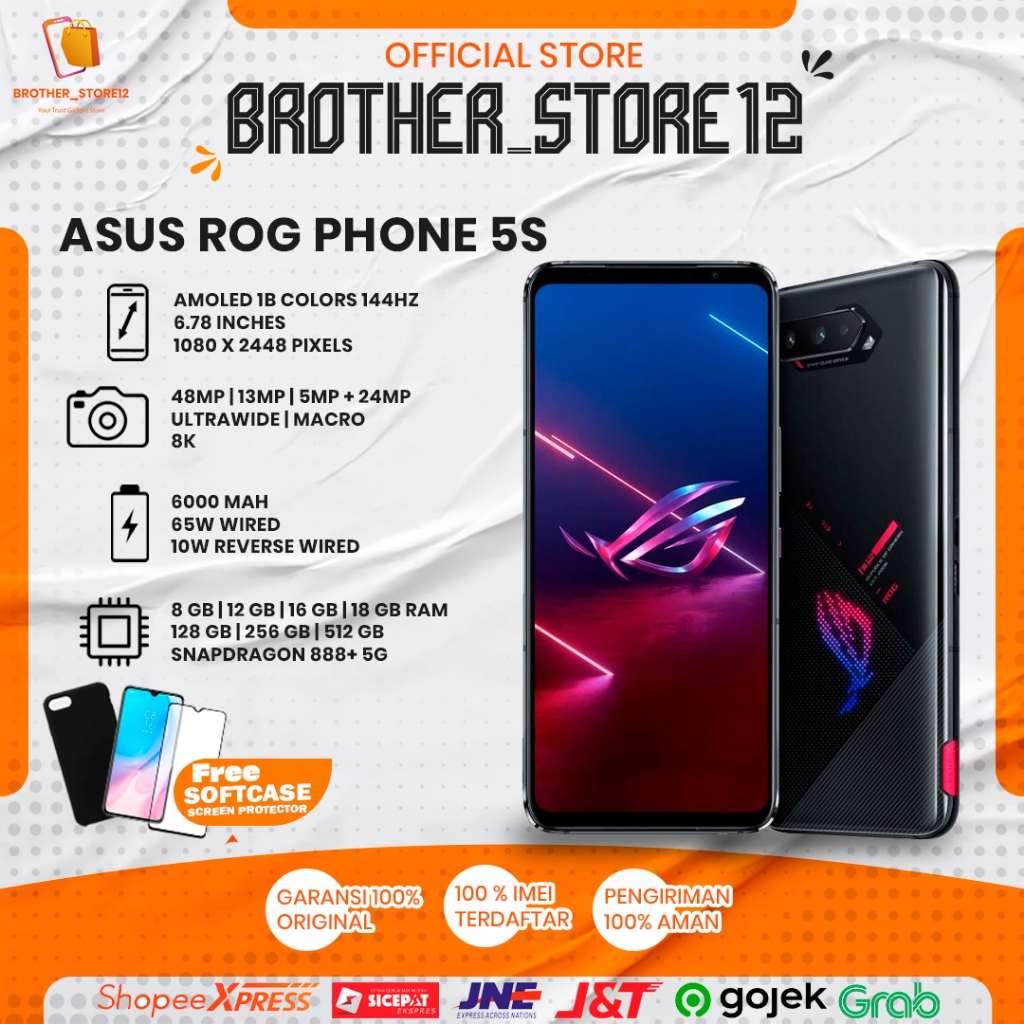 ASUS ROG PHONE 5S SECOND ORIGINAL MULUS