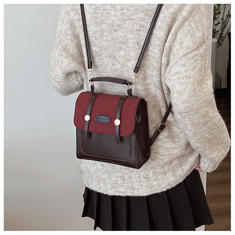 107 Tas Ransel Wanita Multifungsional Tas Import Berkualitas Tas Selempang Wanita Korean Style