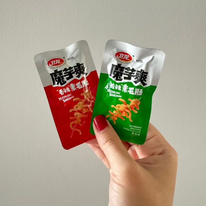 

WEILONG LATIAO KONJAC SHUANG HOT & SPICY / SOUR & HOT - WEI LONG 10 gr