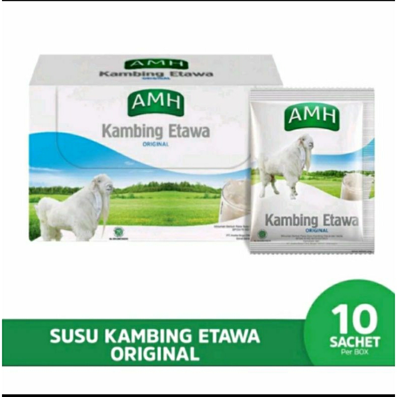 

SUSU KAMBING ETAWA AMH || ISI 10PCS/BOX ||SUSU KAMBING ETAWA || ETAWA || SUSU ETAWA || AMH SUSU KAMBING