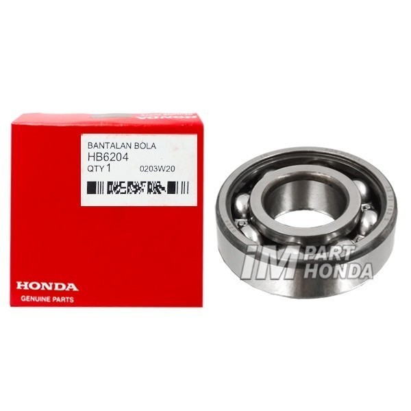 LAHAR / BEARING / LAHER / LAKER 6204 ORIGINAL HONDA
