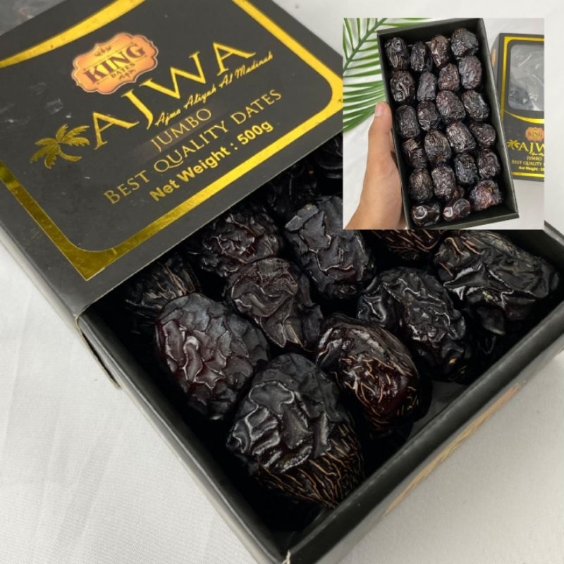 

Kurma Ajwa Madina 500gr dan 250gr / Kurma Nabi Premium exp 2026