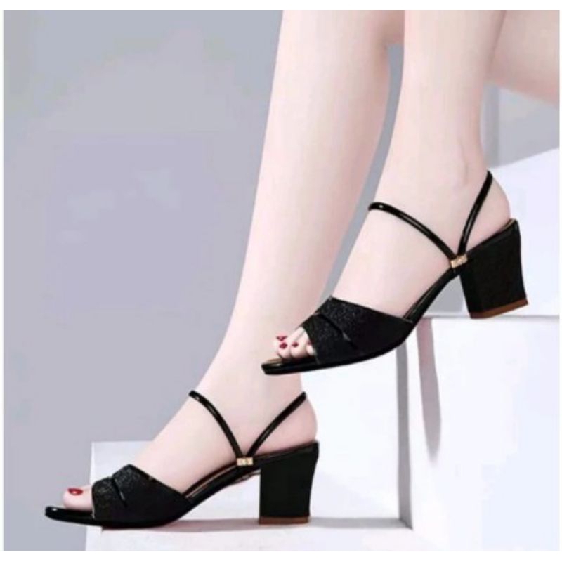 sendal helles hak tahu wanita slop sendal wanita pesta kekinian