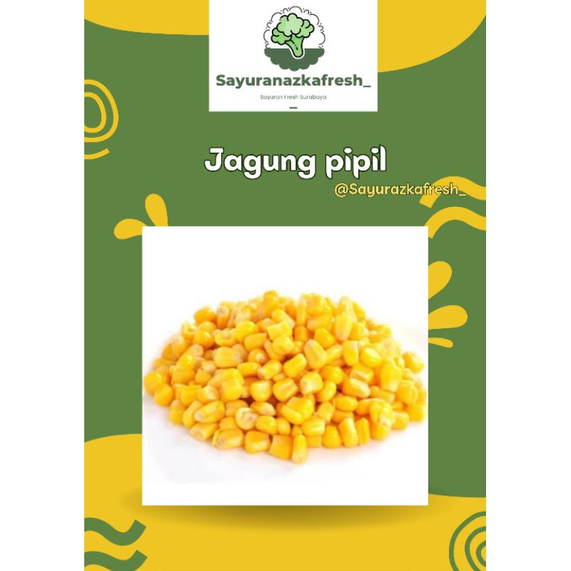 

Jagung pipil 200gr manis