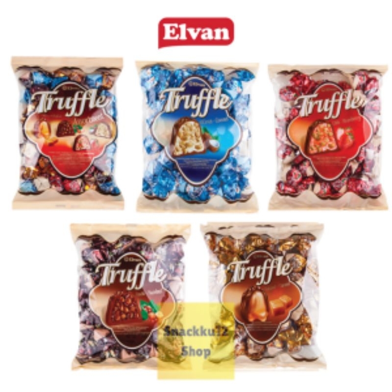 

Elvan Truffle Coklat Turki Coklat Arab 400 gram