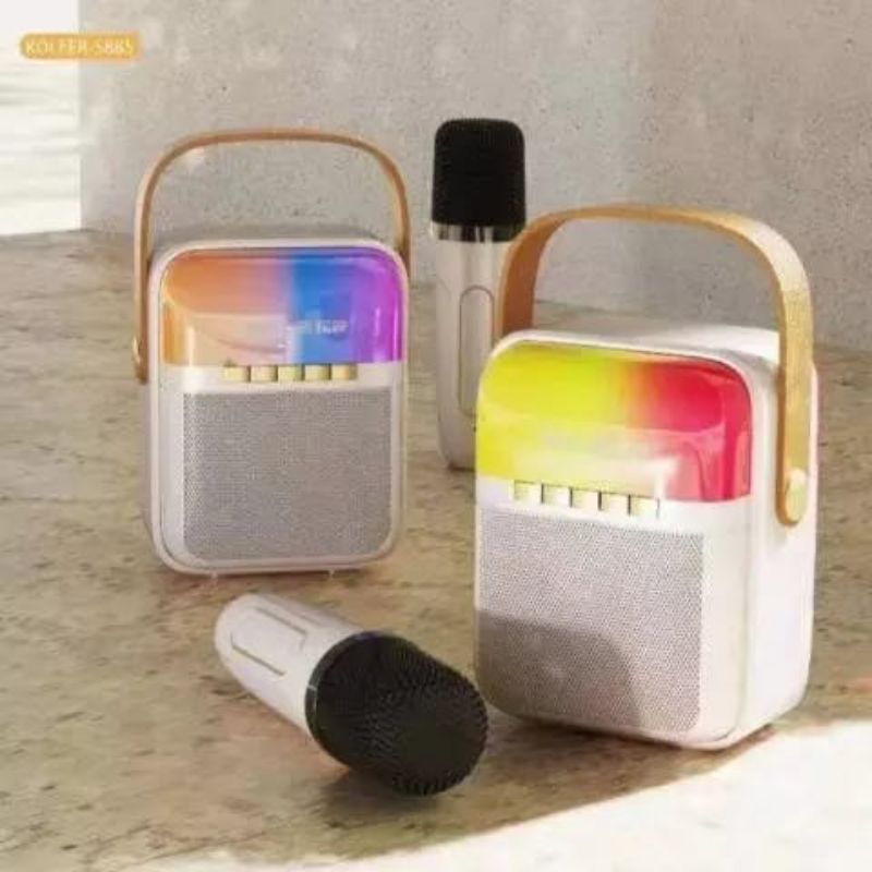 SPEAKER KARAOKE MINI BLUETOOTH / SPEAKER BLUETOOTH KARAOKE MINI PORTABLE SUPER BASS