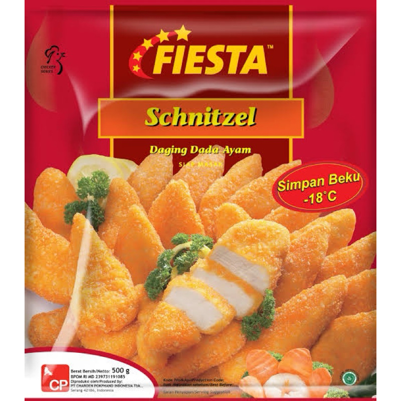 

FIESTA Schnitzel Olahan Dada Ayam 500 Gram