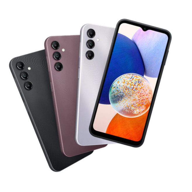 NEW HP Samsung Galaxy A14 RAM 6/128GB Smartphone 4G LET 6.6 inch Dual SIM 50MP+13MP Indonesia