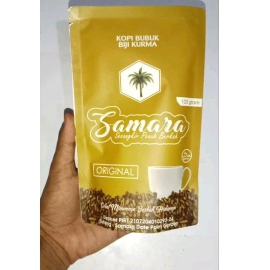 

Kopi Bubuk Biji Kurma Samara Rasa Original 125 gr