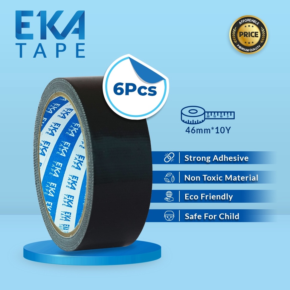 

Eka Tape Cloth Tape 46mm x 1 Yard Paket 6Pcs KODE L3A8