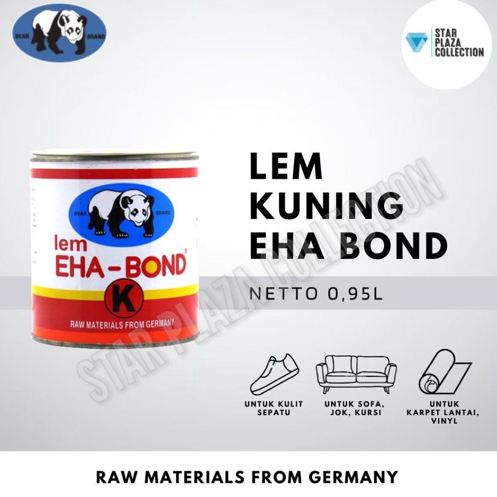 

Lem Kuning Aibon Eha Bond Merah Kiloan 1 KG 1 LITER Kulit Sofa Busa Karet Karpet Sepatu KODE B2B7