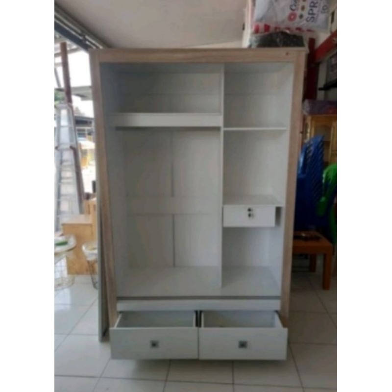 lemari sleading 2p serbaguna by mebel sumber harapan Banjarmasin ( lemari sleading , Slide 200 ,  ac