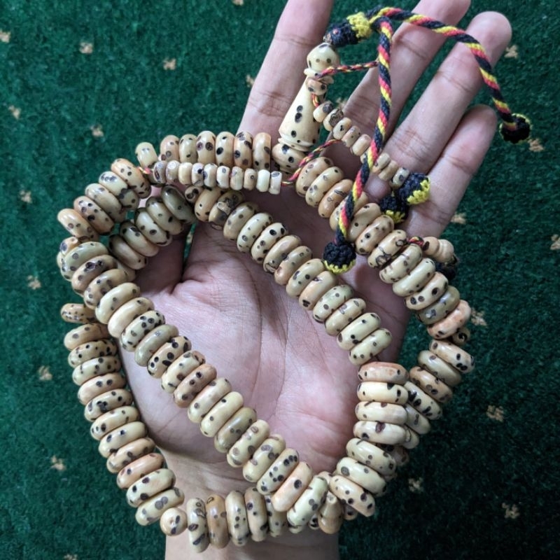 Tasbih Oud Sholib 16 mm Pipih Jumbo Impor Mesir