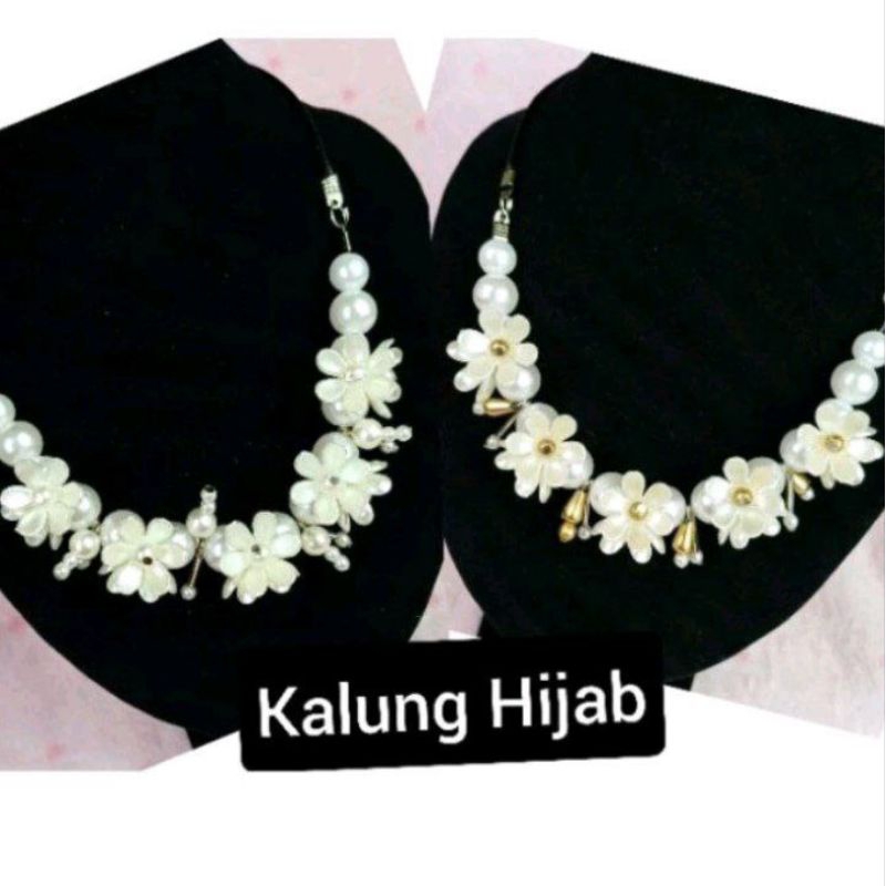 Kalung Motif Bunga Kalung Untuk Aksesoris Hijab