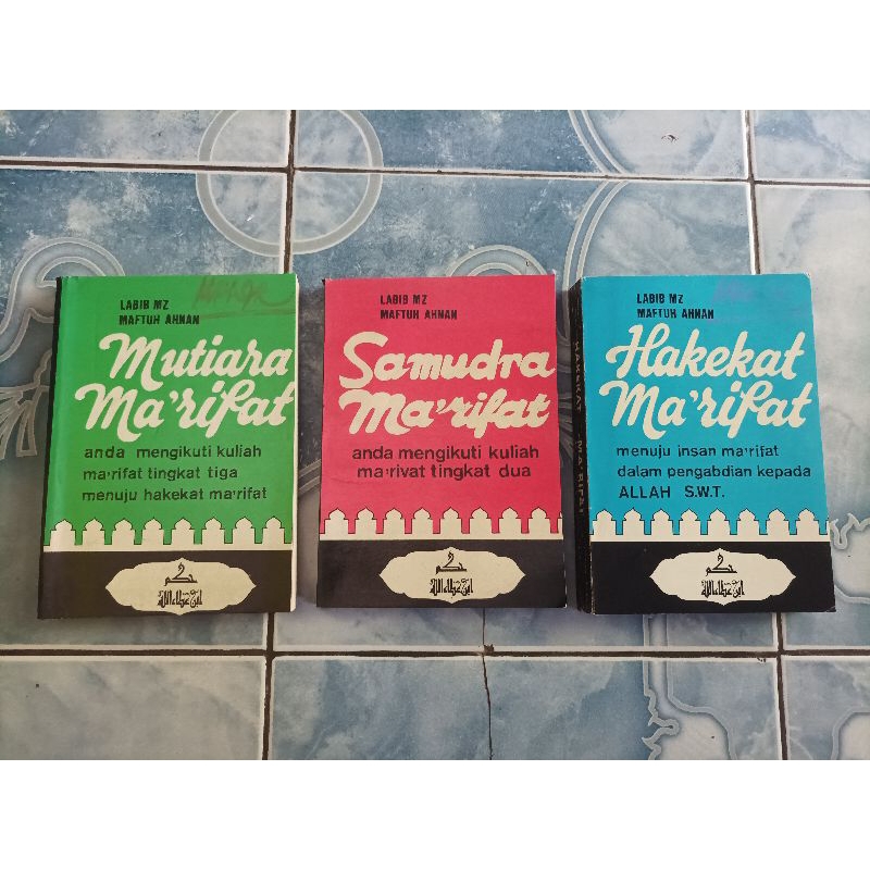 Original Paket Labib Mz Maftuh Ahnan Maftuhahnan Mutiara Samudra Hakekat Ma'rifat Makrifat Marifat