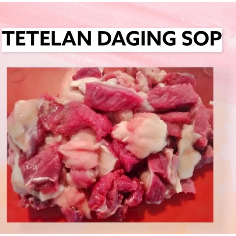 

Tetelan SOP Daging Sapi Halal 250g