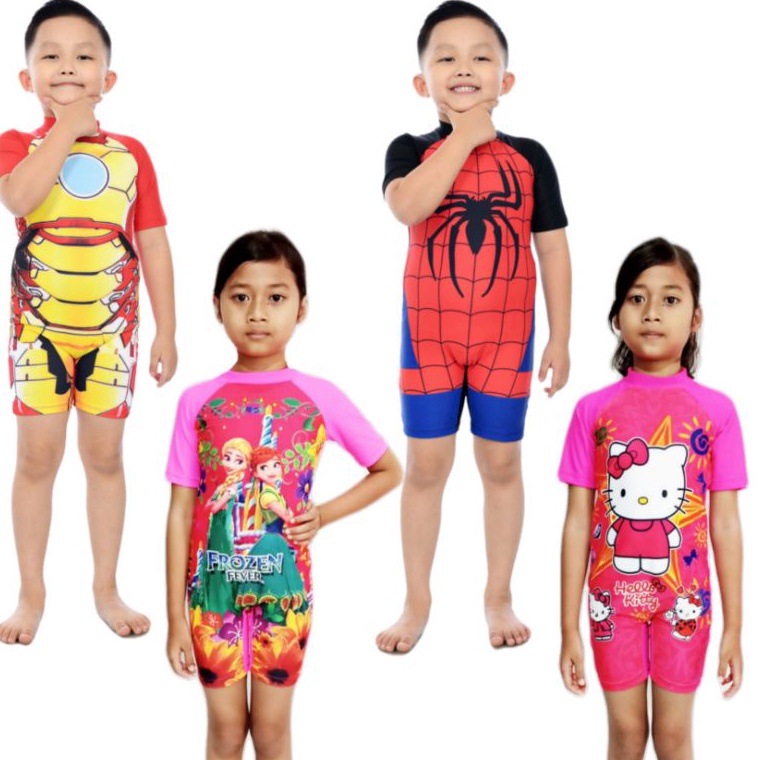 Baju renang anak baju renang anak TKSD usia 49 tahun baju renang anak gambar baju renang diving anak