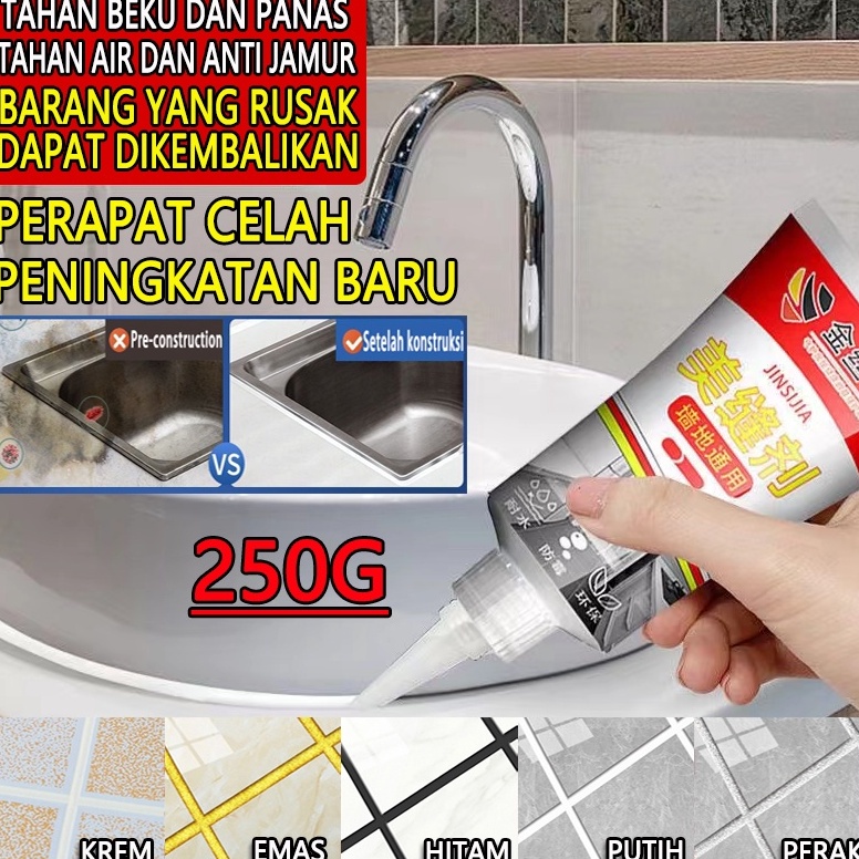 Harga Spesial Sealer UbinCOD 25ML Sealant Putih Tile Reform Waterproof Pengisi Celah Nat Keramik Ubi