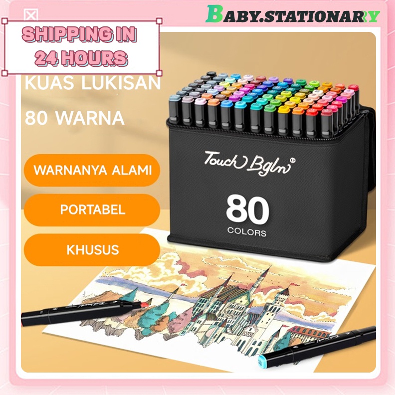 

8 Warna Sketsa Spidol Umum General Marker Set Animation Markers KODE U8V8